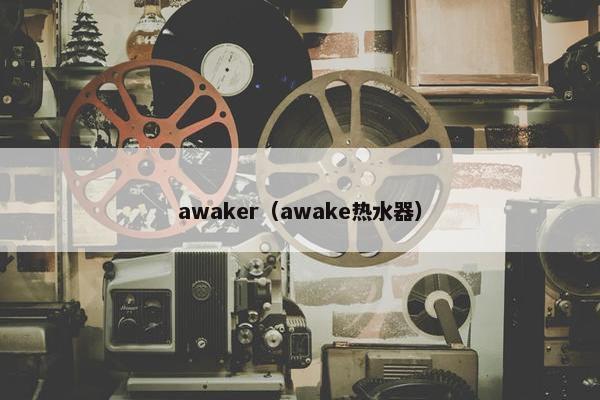 awaker（awake热水器）